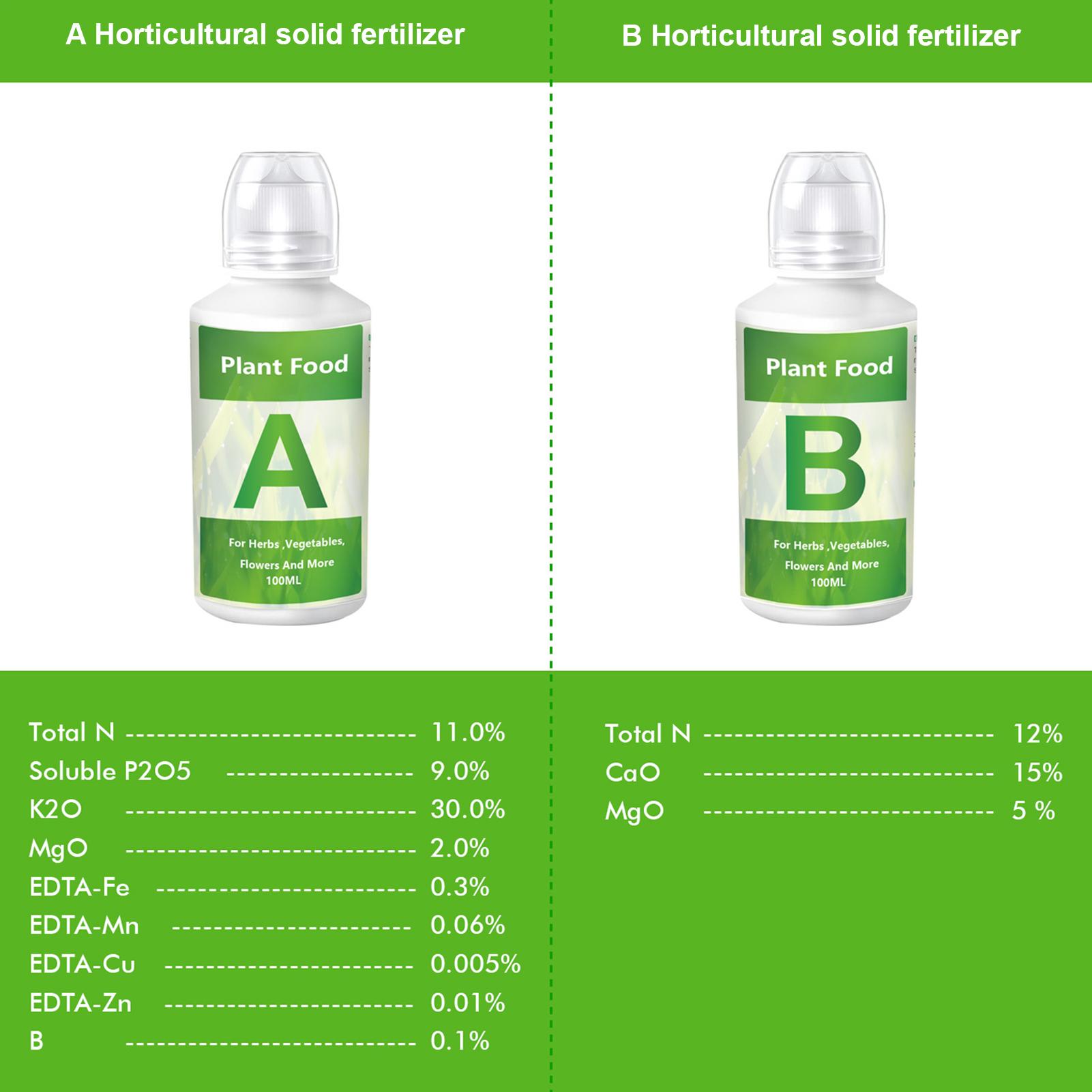 Hydroponic Nutrients Fertilize - Nutrient Solution Ab review and price